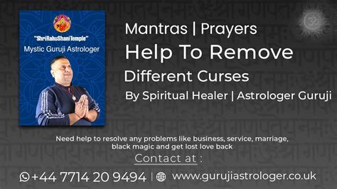 Spiritual healer curse removal